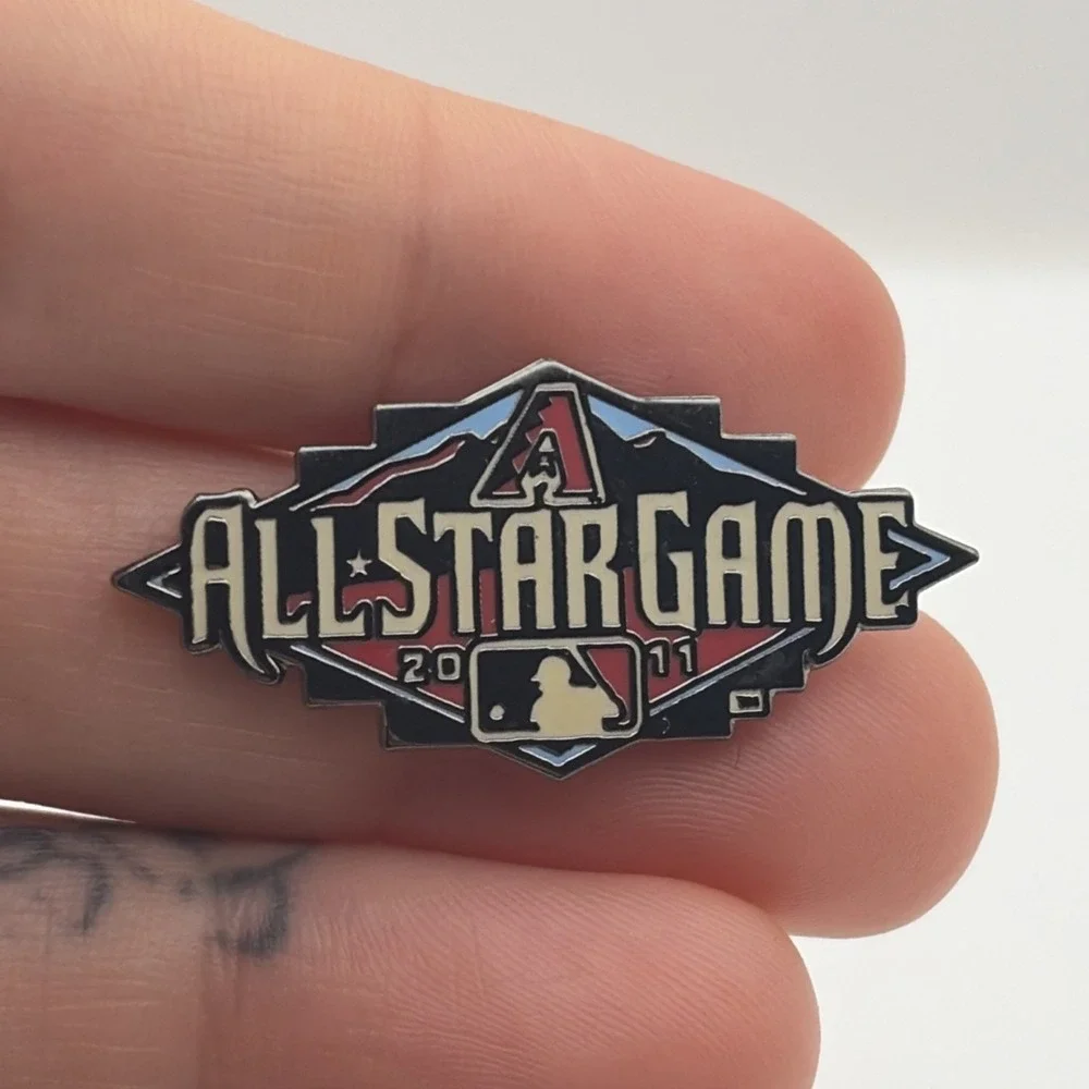 2011 MLB All Star Game ASG Atlanta Braves Baseball Lapel Hat Pin